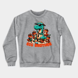 Big Brother Dinosaur Crewneck Sweatshirt